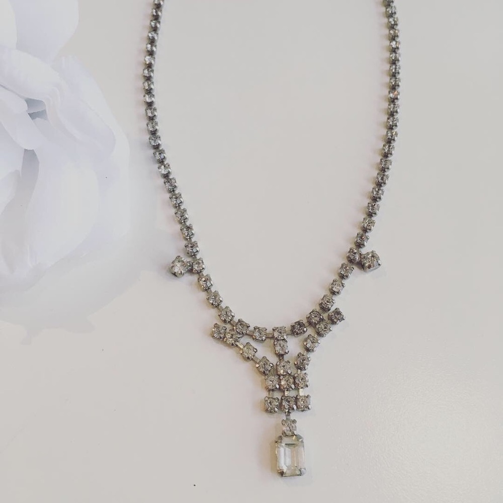 Vintage Rhinestone Necklace